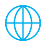 line globe icon