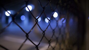 Chain-Link Fence Background