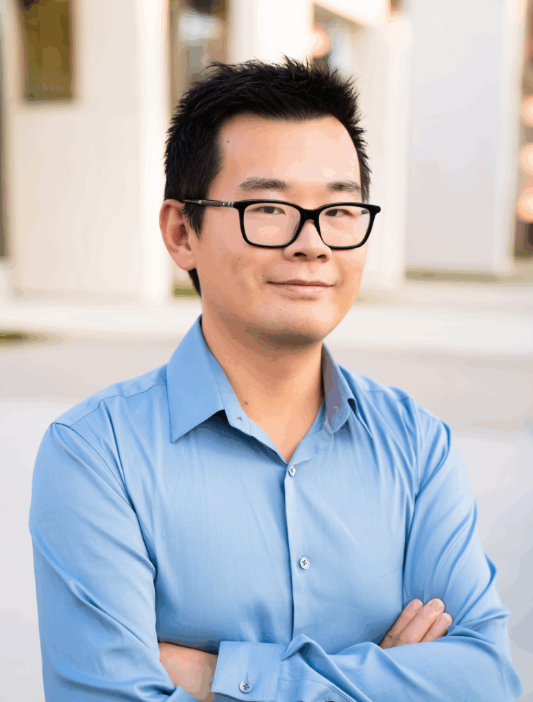 a man posing for the camera