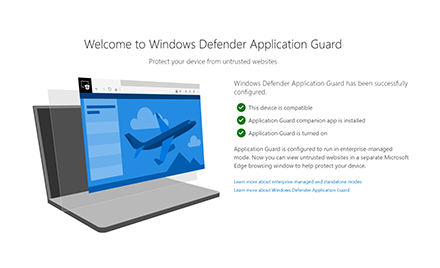 Welcome to the Windows Defender Applications Extension